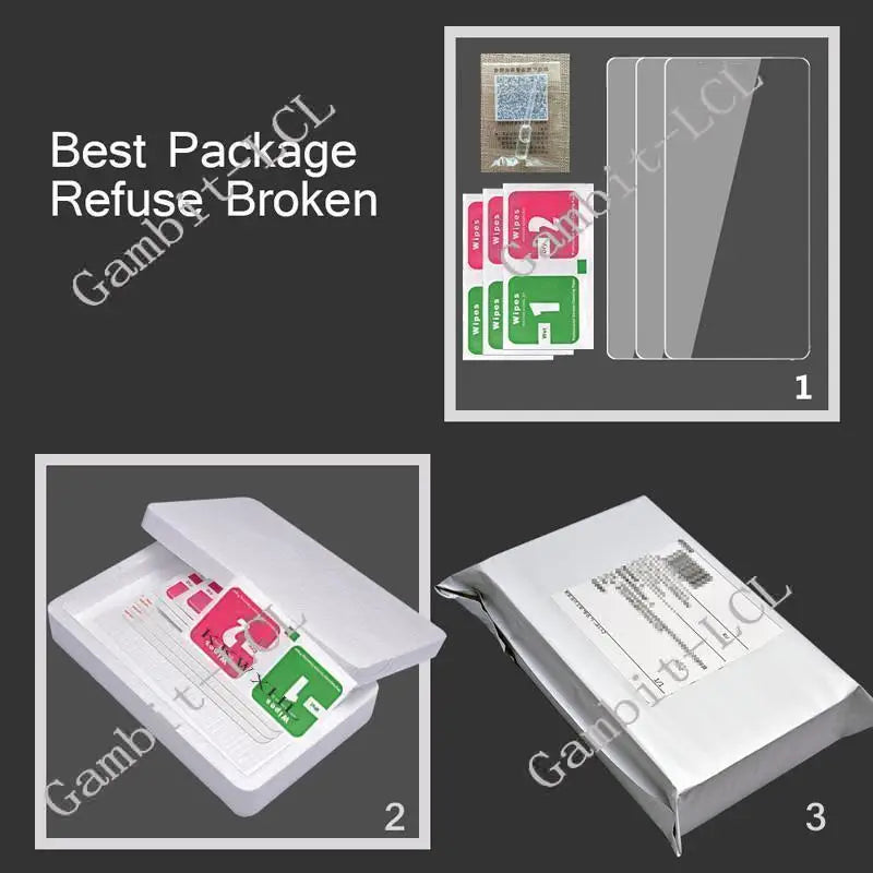 9H Glasfolie für Pixel 9 Pro Fold 8
