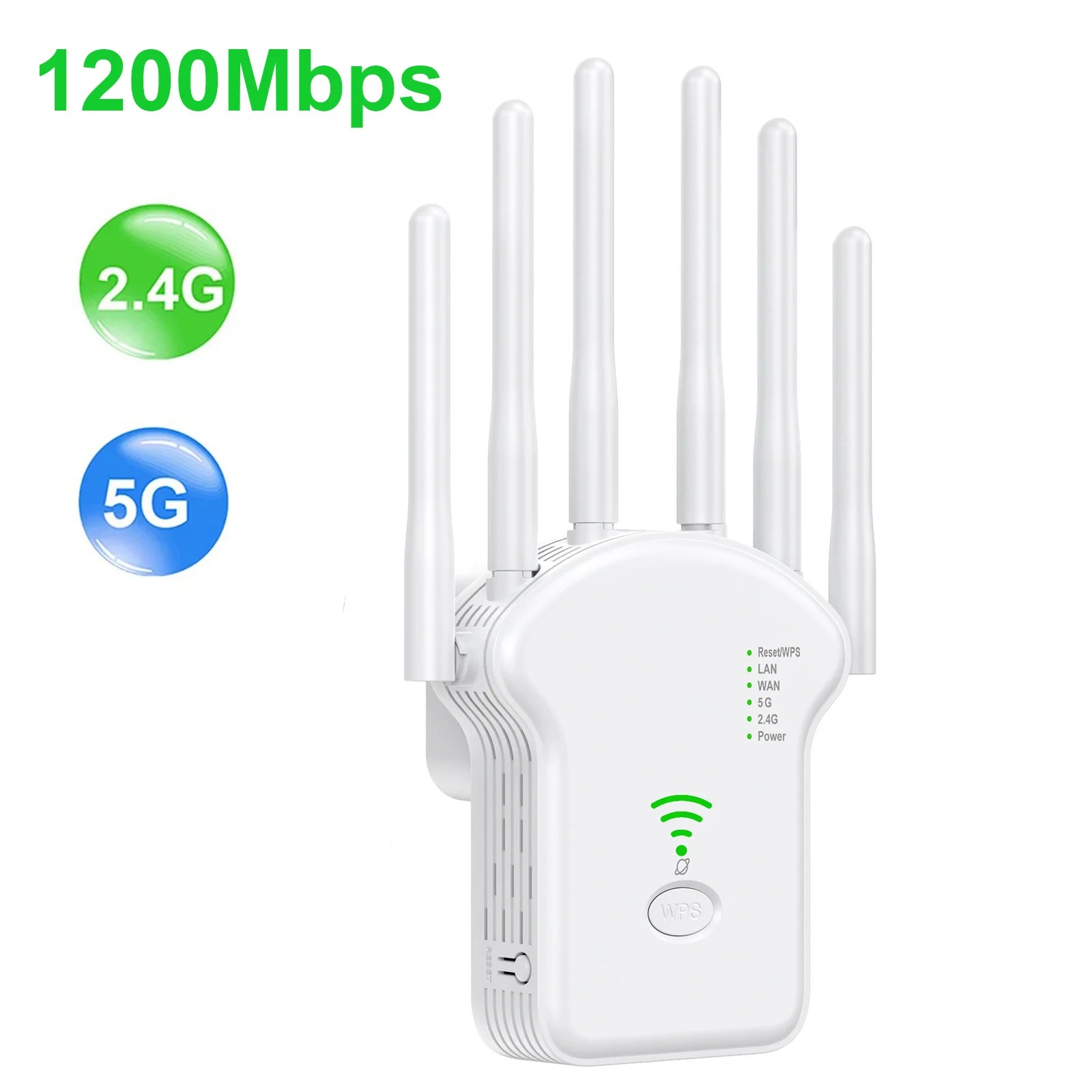 WLAN Repeater Router 1200 Mbit/s 6 Antennen