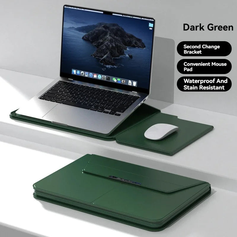 Personalisierte Leder Laptop-Hülle 13–15 Zoll