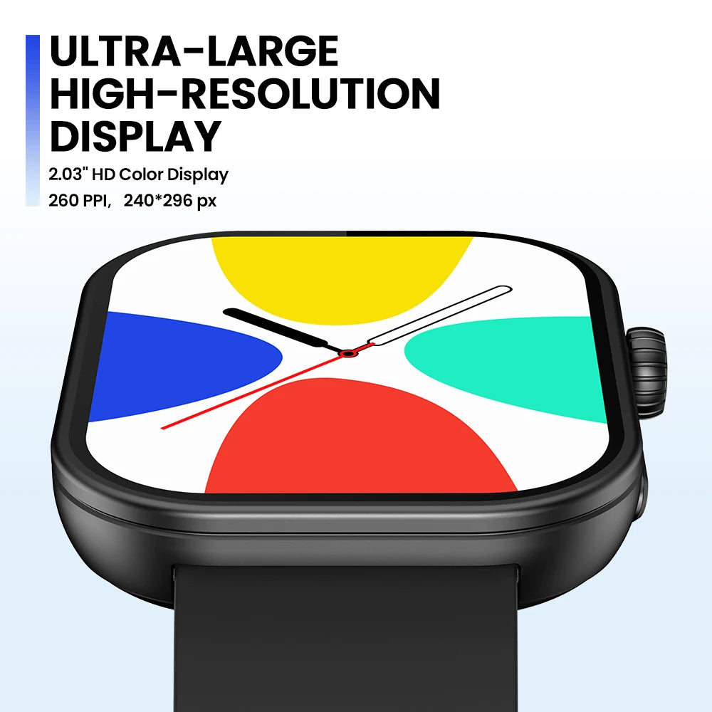 Zeblaze Btalk Plus Smartwatch 2,03" HD Anruf & Tracking