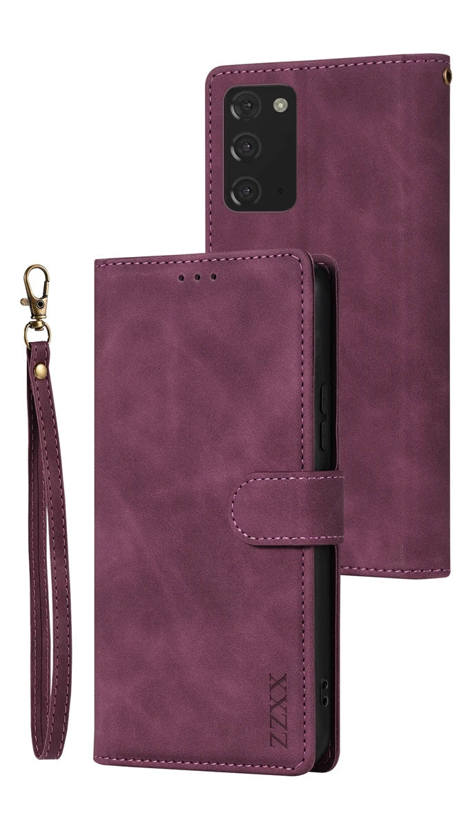 Magnetische Lederhülle für Samsung