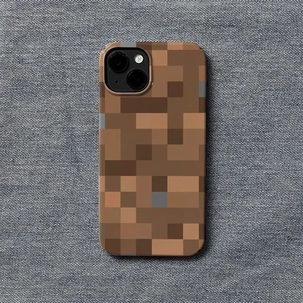 Pixel Cartoon Hülle für iPhone iph