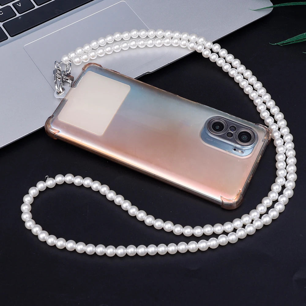 Universelles Handy-Lanyard mit Perlen und Clip