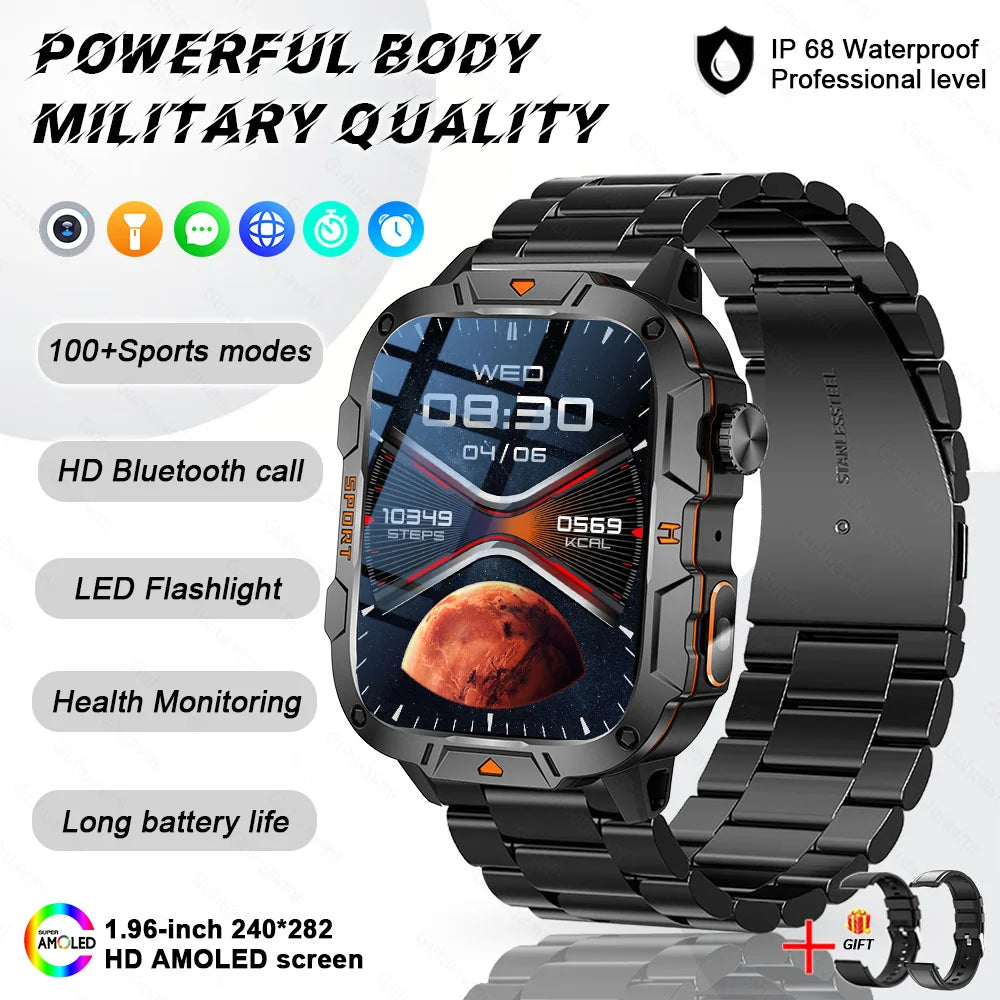 Outdoor Smartwatch 2025 mit GPS & AMOLED