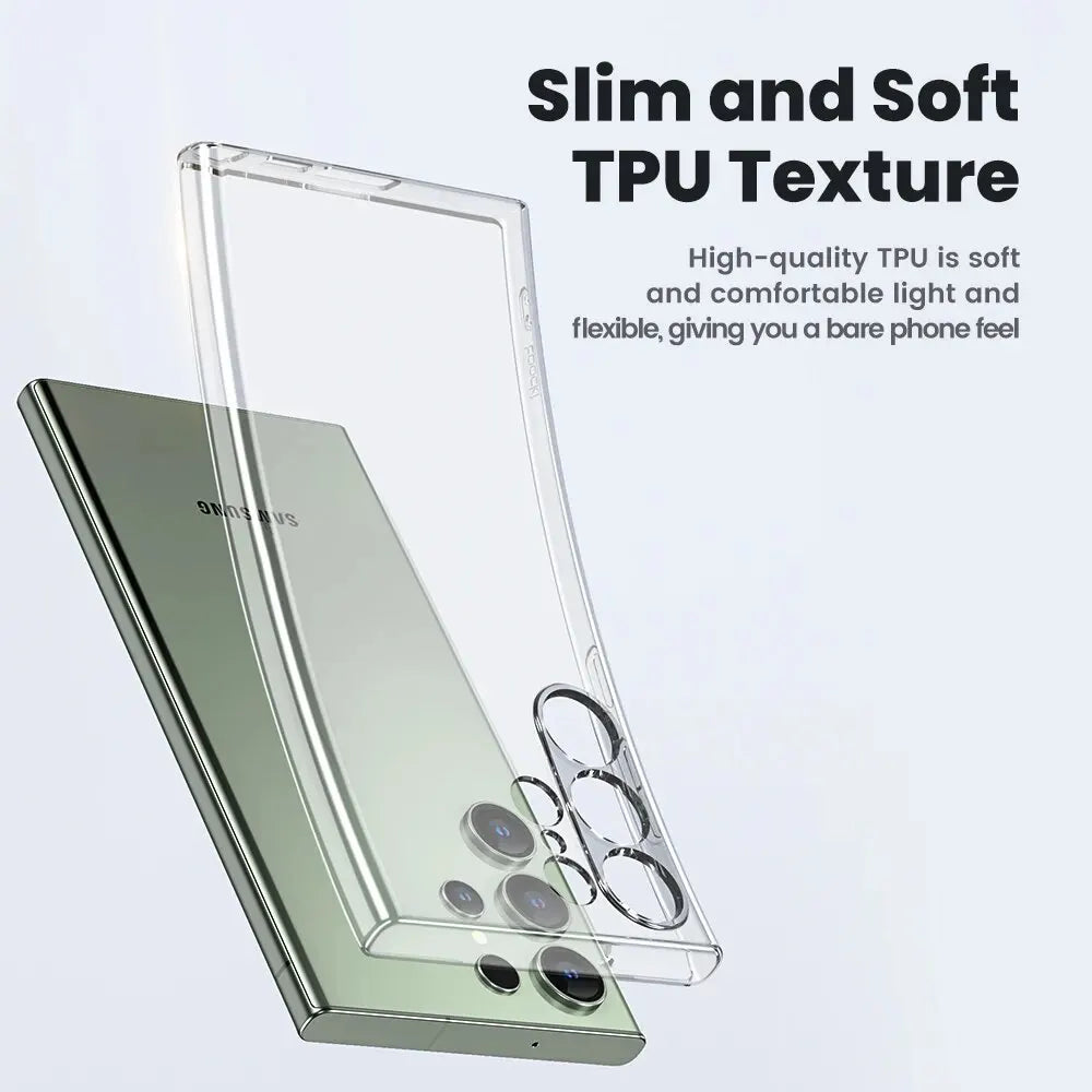 Toocki TPU Hülle Transparent Samsung
