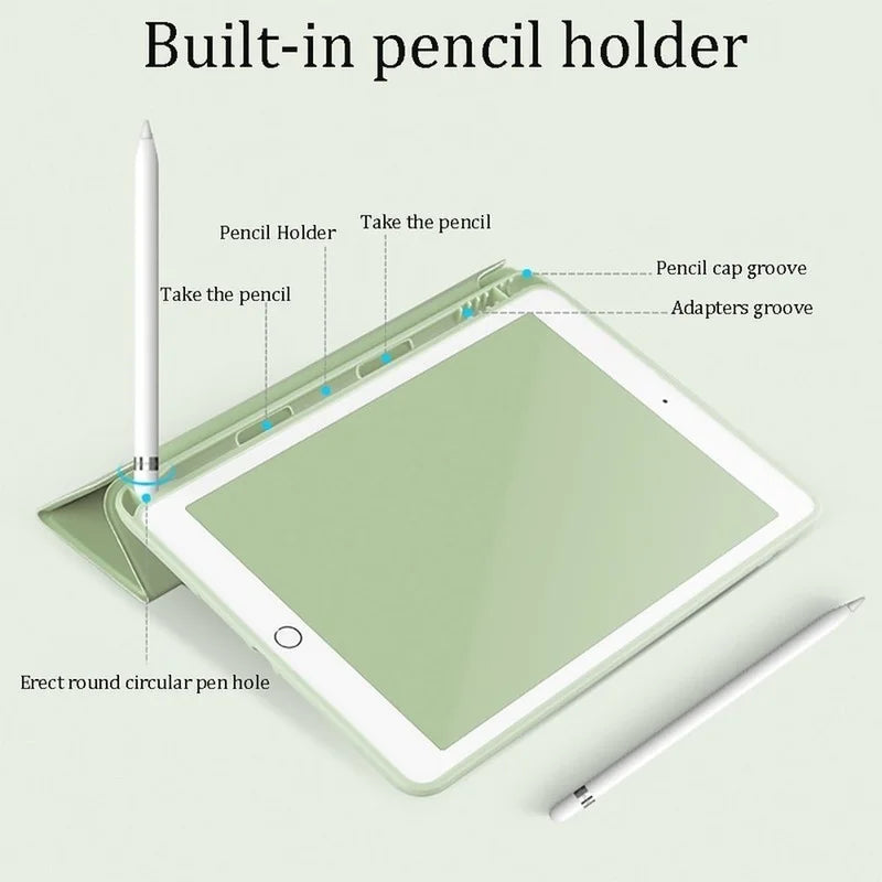 Hülle für iPad Pro/Air/Mini mit Stifthalter