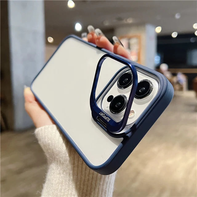 Für iPhone 17 Pro Max Luxus transparente Rahmenhülle