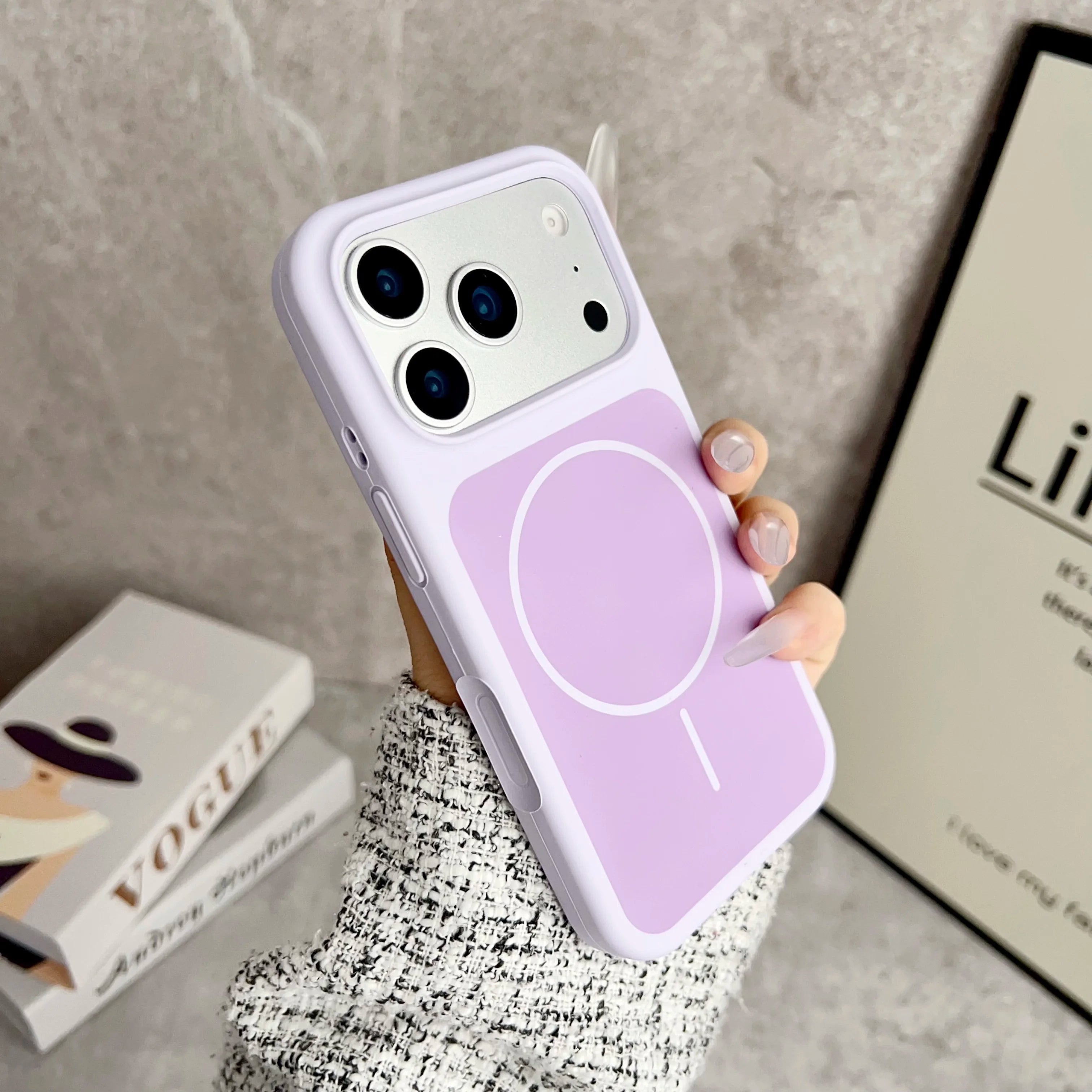 Silikon Hülle für iPhone 17 Pro Max Magsafe