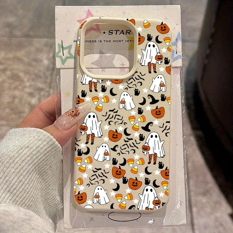 Halloween Kürbis Geist TPU Hülle für iPhone