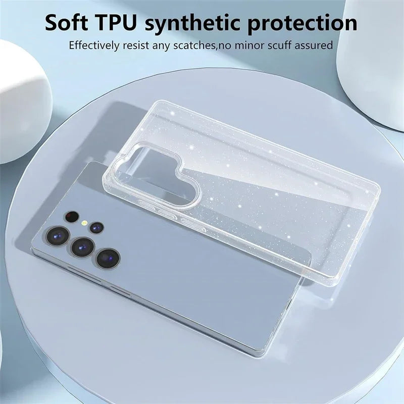 Glitzer Bling Soft Case für Samsung Galaxy S25 Ultra