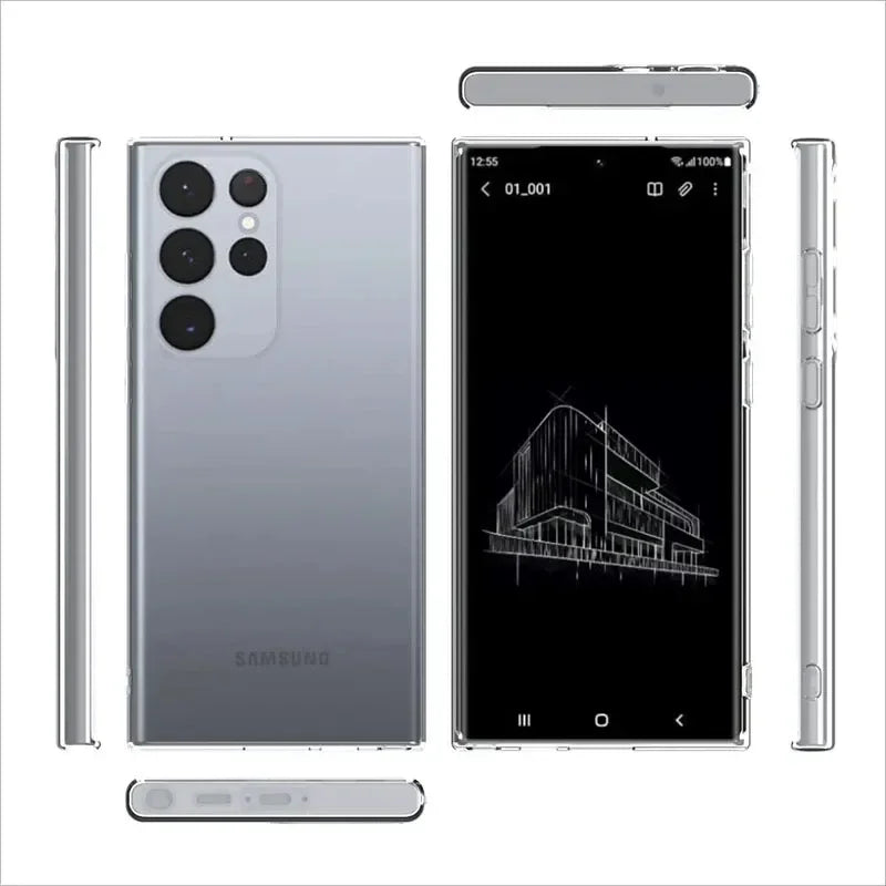 Samsung Clear Silikon Hülle