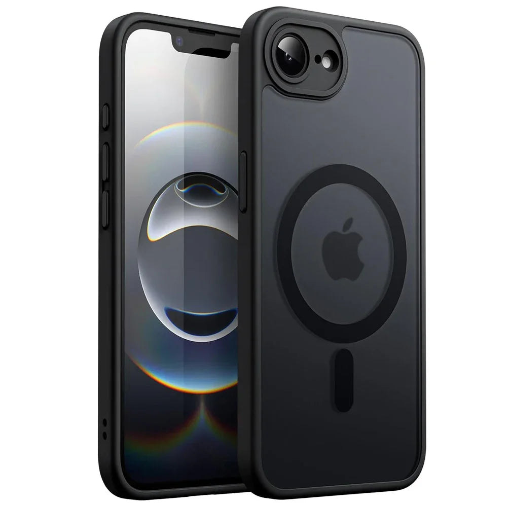 Für Magsafe Magnetische Drahtlose Lade Fall Für iPhone 16E iPhone16E 5G Stoßfest Matte Zurück Abdeckung Coque
