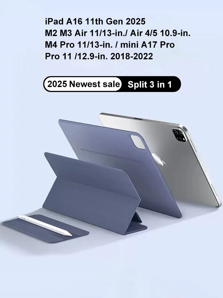 Magnetisches Folio für iPad 10–13 Zoll