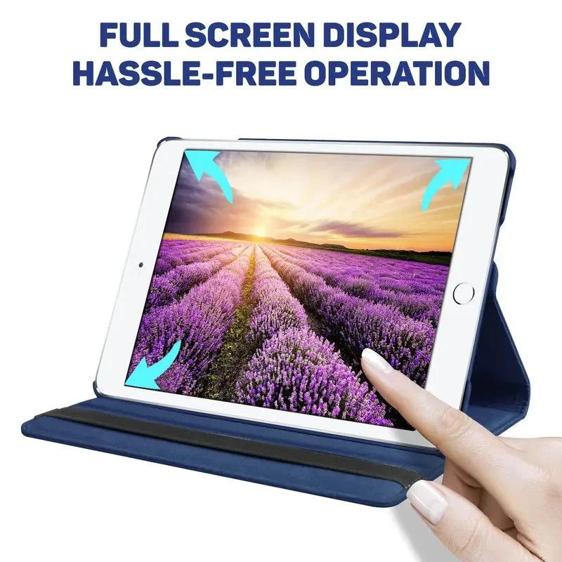 iPad Hülle drehbar mit Standfunktion