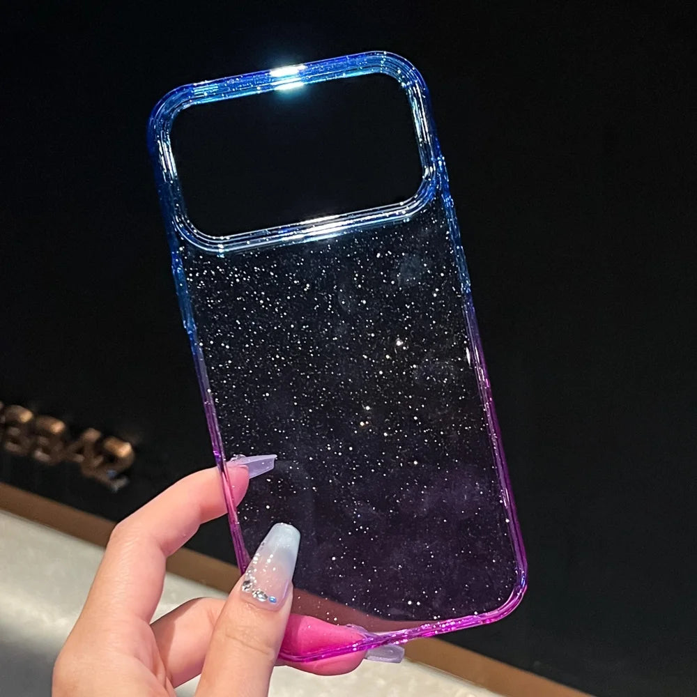 Glitzer Gradient Hartcase für iPhone 17 Pro Max