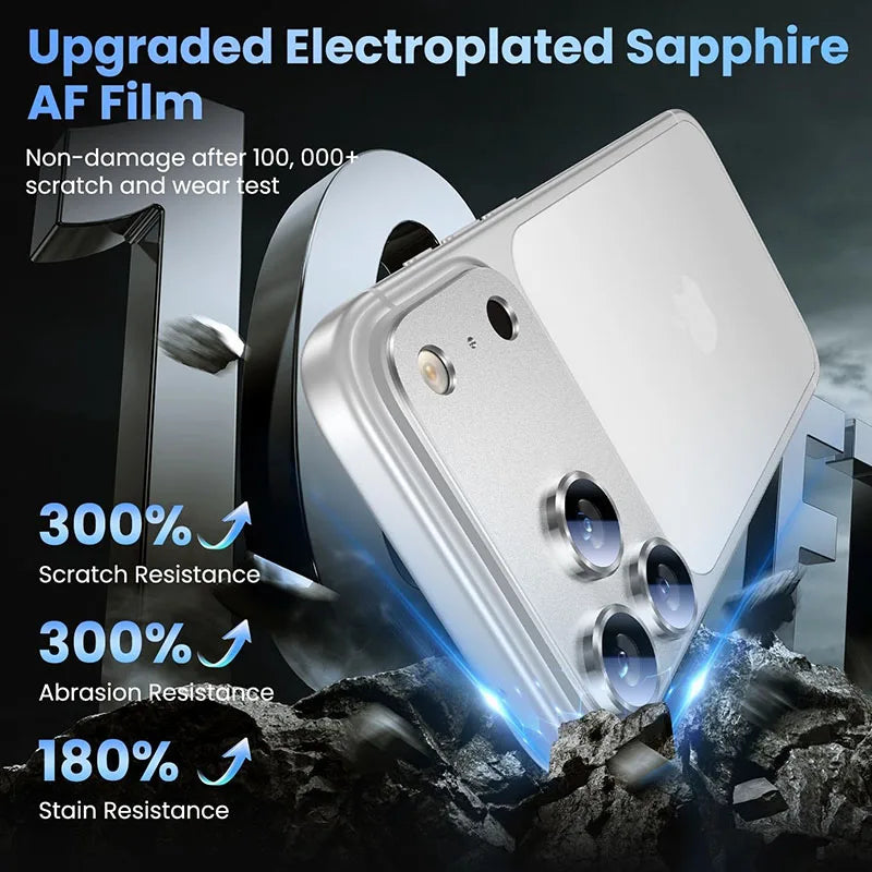 Alu Kamera Schutzglas für iPhone 17 Pro Max
