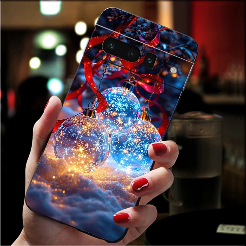 Christmas TPU case for Google Pixel 8, 9 &amp; 10