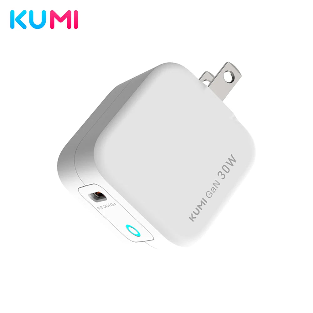 KUMI 30W GaN Schnellladegerät USB-CAsk