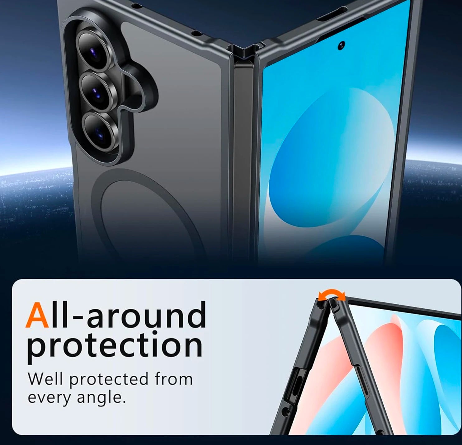 Magnetische Hülle für Samsung Z Fold 7