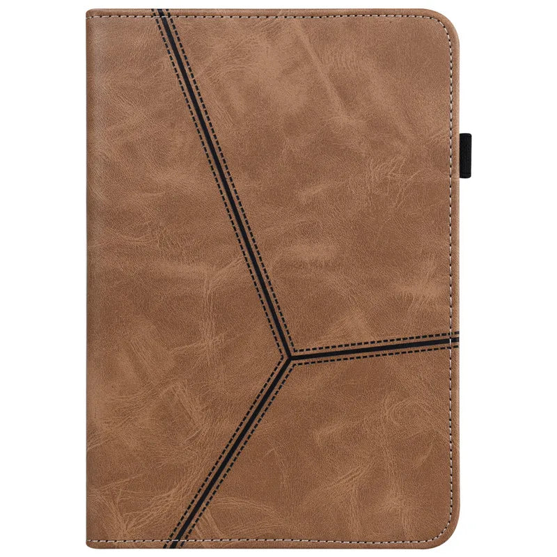 Leder Flip-Hülle für iPad 10,2 & 9,7 Zoll