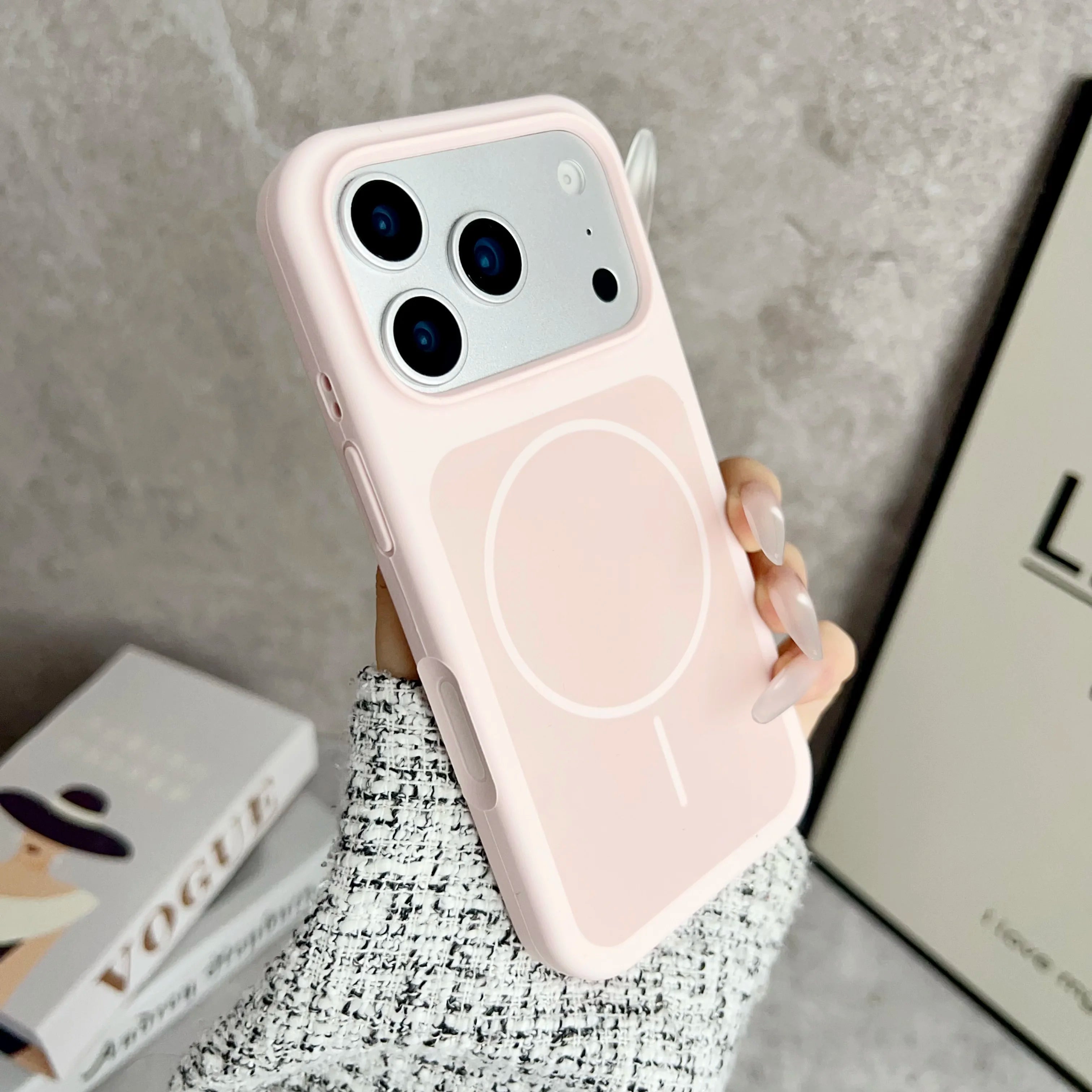 Silikon Hülle für iPhone 17 Pro Max Magsafe