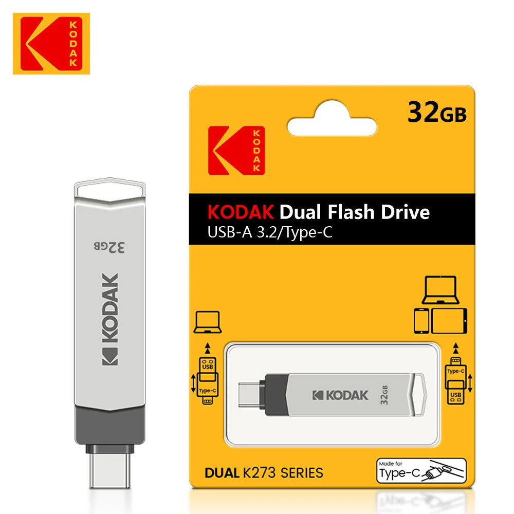 KODAK K273 USB Typ-C 3.2 Drehbares Laufwerk