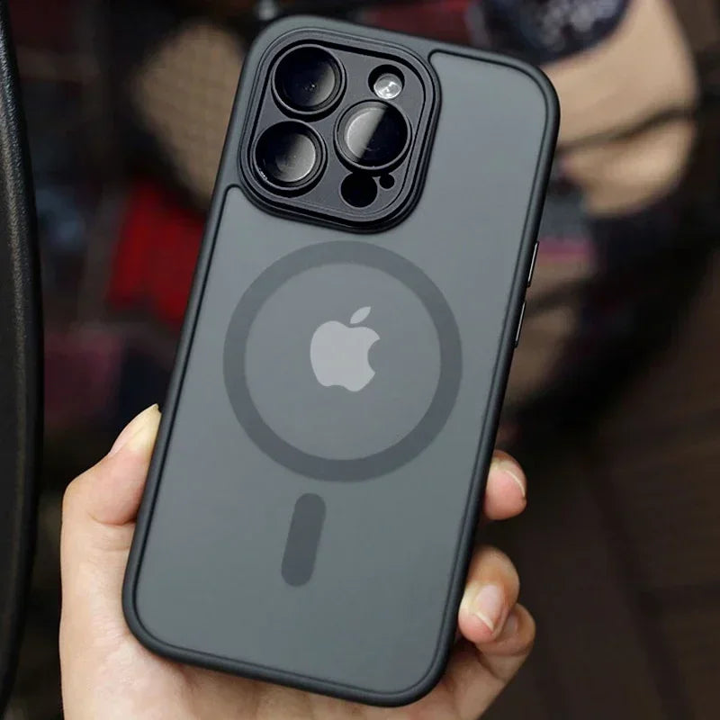 Magnetische matte Rüstungshülle für iPhone 17 Pro