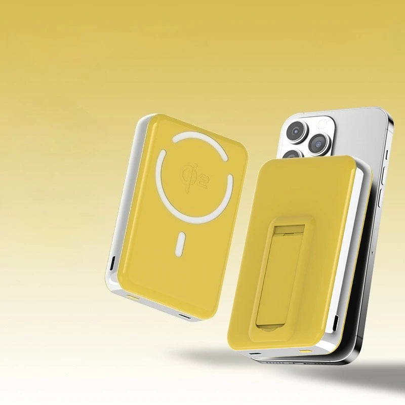 10000mAh Qi2 Power Bank with Stand for iPhone