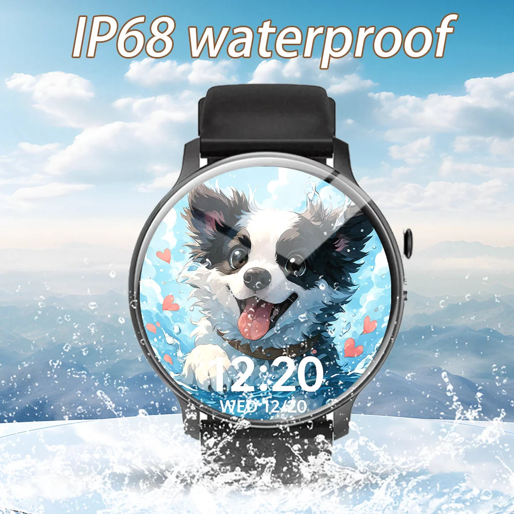 2025 Smartwatch mit Bluetooth & IP68 Schutz