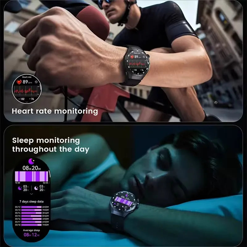 GT5 Pro Smartwatch Herren, AMOLED, GPS, Bluetooth Anruf
