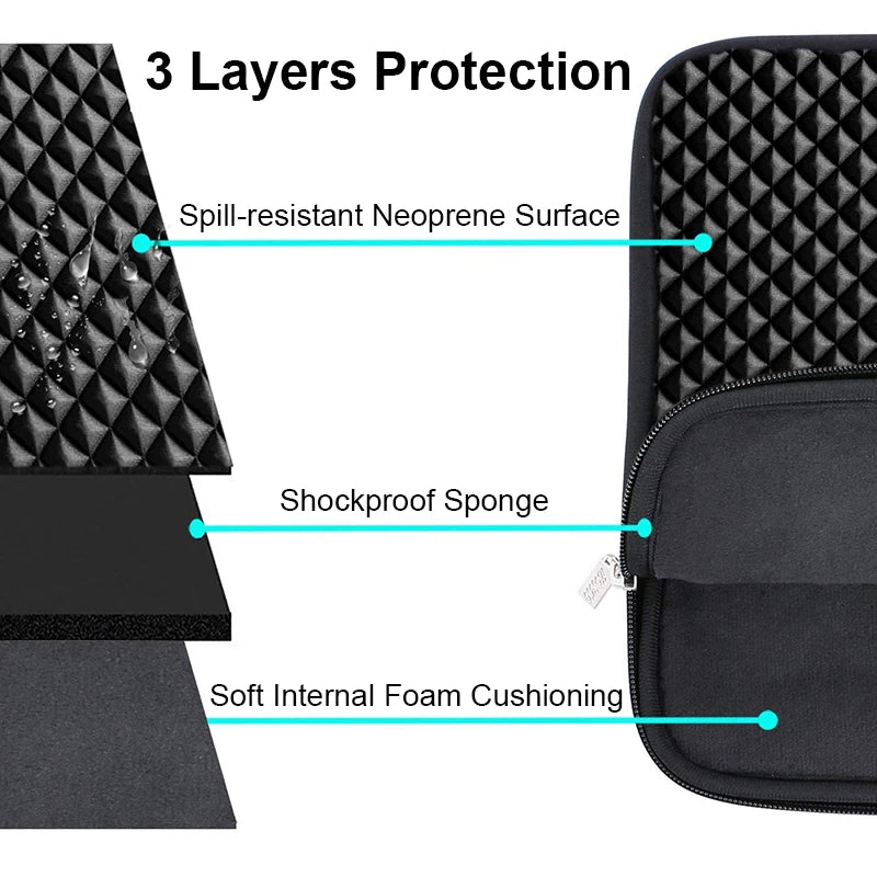 Wasserdichte Laptop Tasche Lycra
