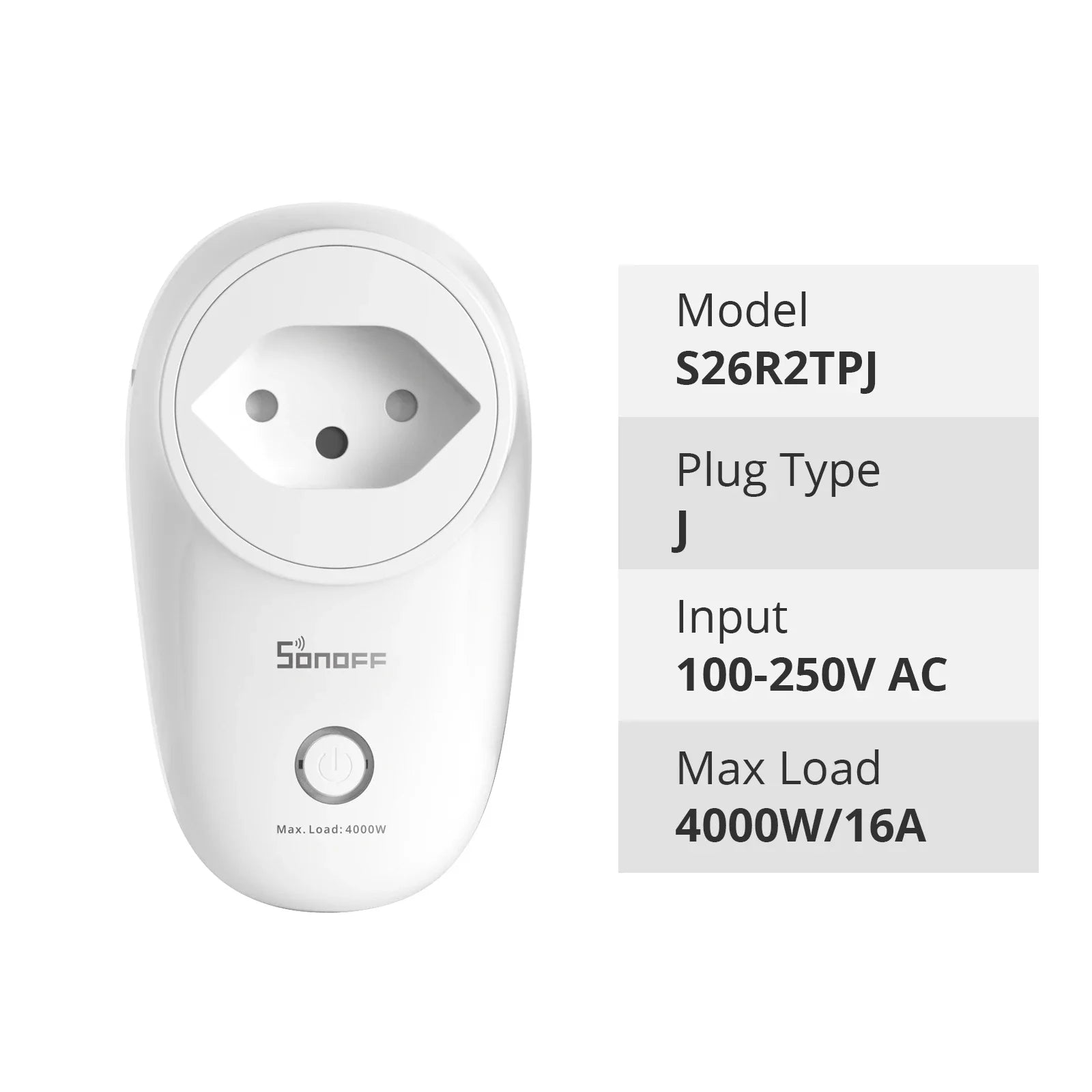 WiFi Smart Plug EU mit App & Alexa Steuerung