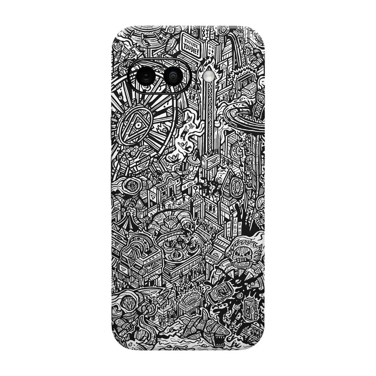 Matte Rückseitenfolie für Pixel 9A–6A