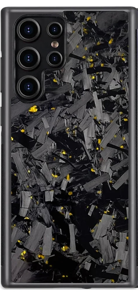 Magnetic Carbon Fiber Case for Samsung S25