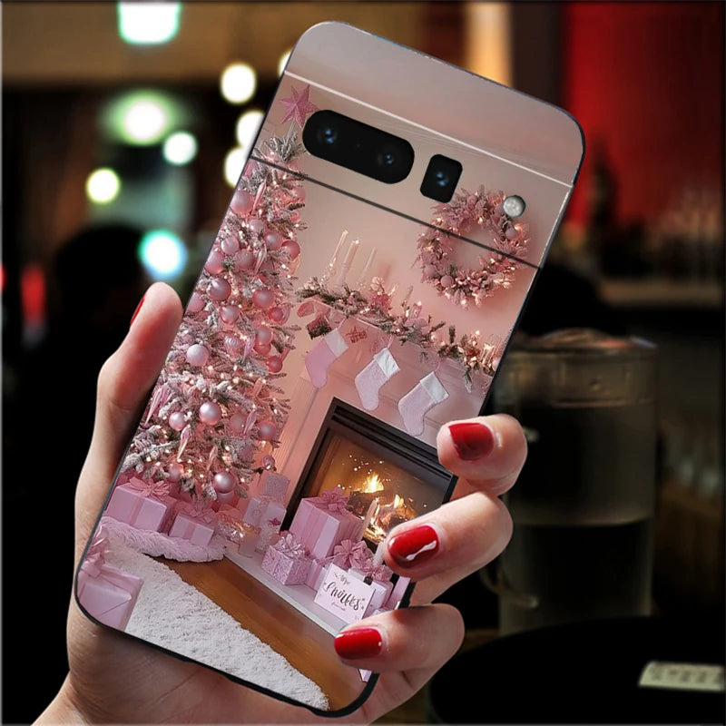Christmas TPU case for Google Pixel 8, 9 &amp; 10