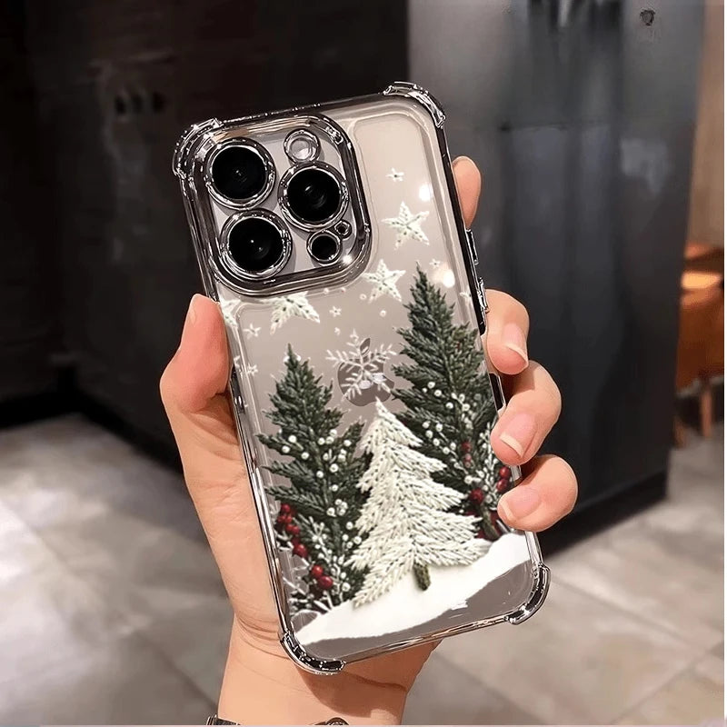 Weihnachts Handyhülle TPU für Google Pixel 8 9 10 Luxus Design