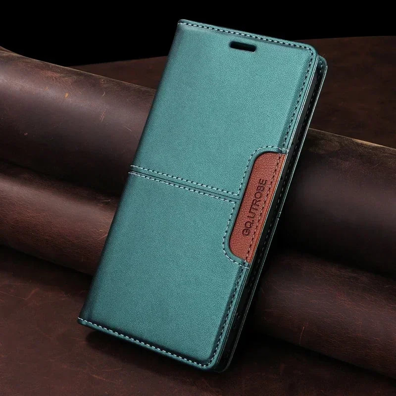 Business Leder Flip Hülle Pixel 10–7A