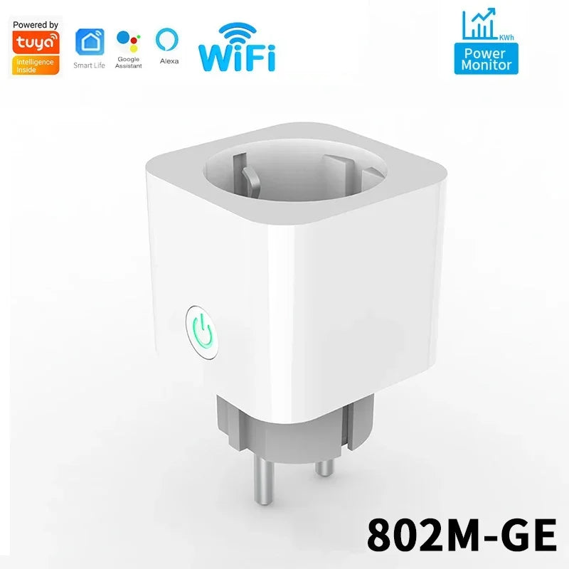 Tuya Smart Plug EU mit App, Alexa & Strommessung