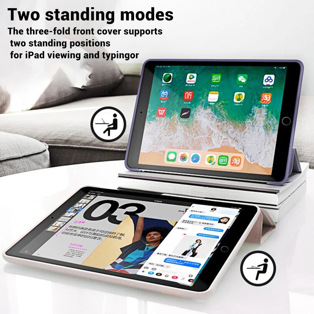 Magnetische Hülle für iPad 9.7/10.2 Zoll