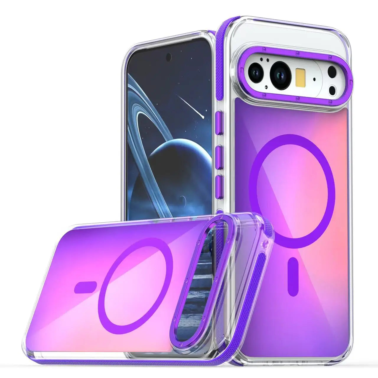 Laser Gradient Magnethülle für Google Pixel 10 Pro