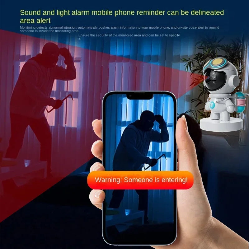 4K WiFi Baby Monitor Camera HD Smart Home