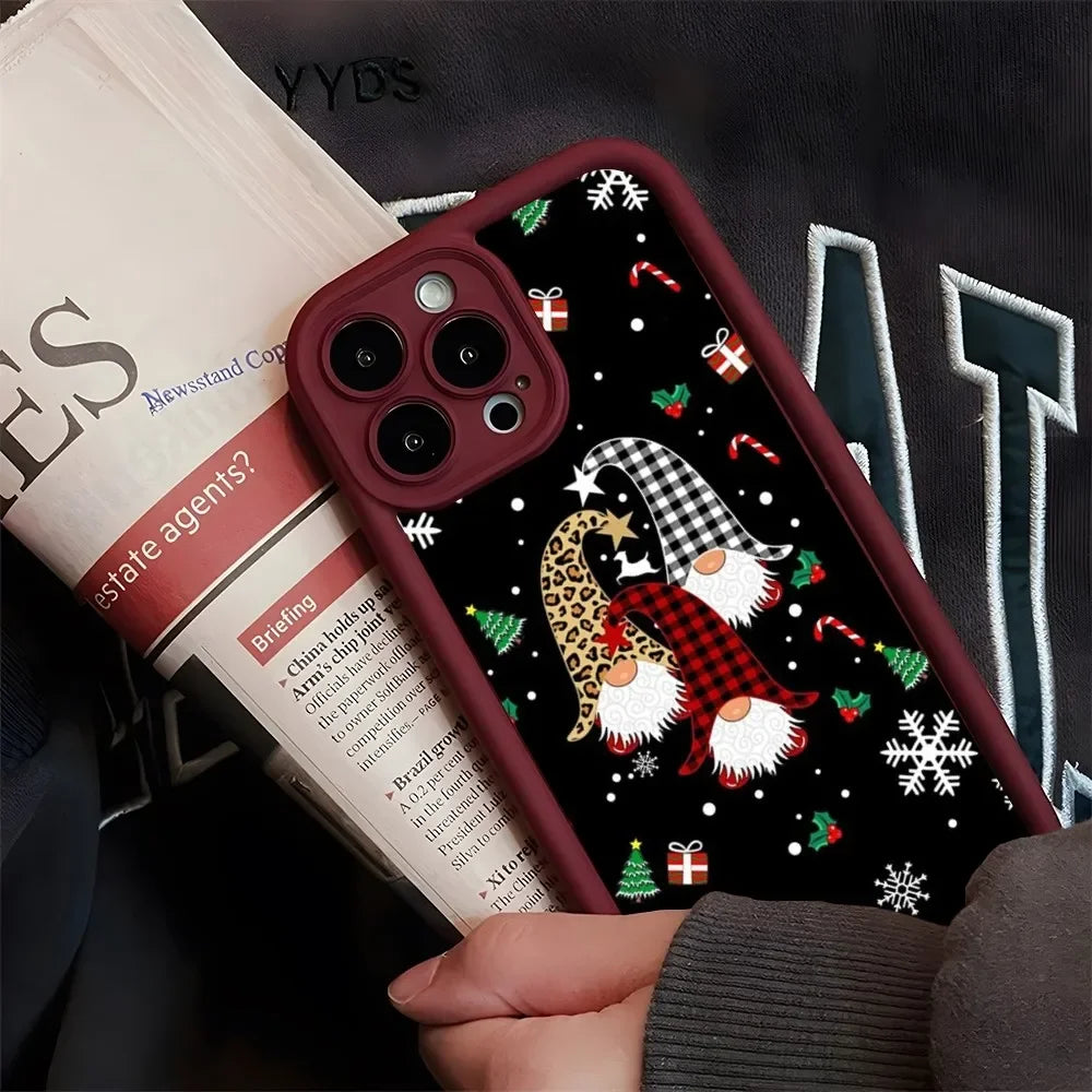 Christmas silicone case for iPhone 16 Pro Max