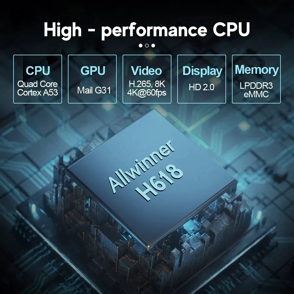 8K Android TV Stick mit Wifi6 und Sprachsteuerung