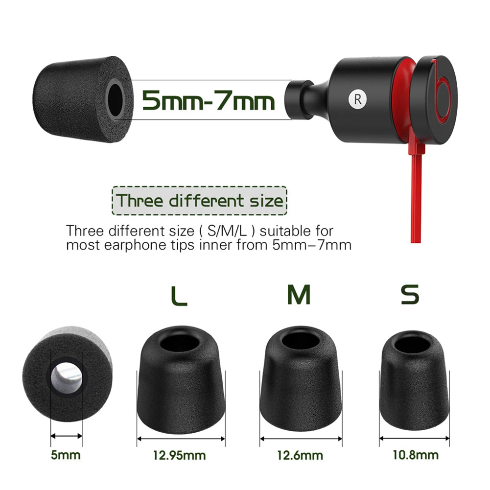 Comply Foam Ear Tips for Earbuds