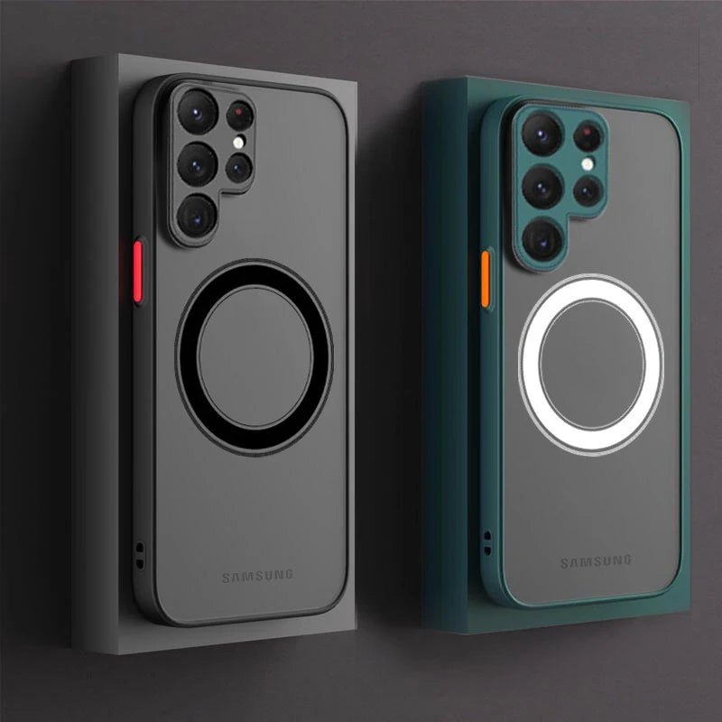 Luxus Magsafe Hülle für Samsung S23/S22/S21