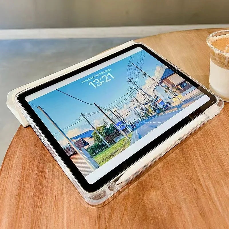 Smart-Hülle mit Stifthalter für iPad Modelle