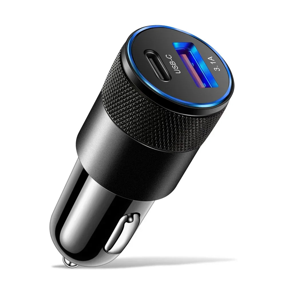66W USB Auto Ladegerät Schnellladeadapter