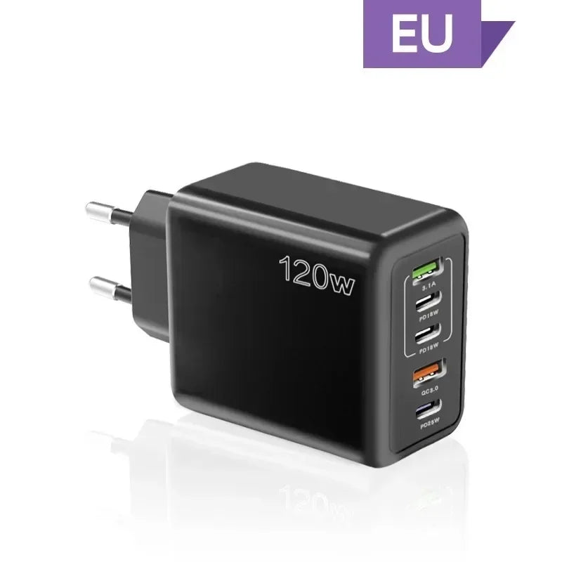 Mehrfach-USB Schnellladegerät Typ C