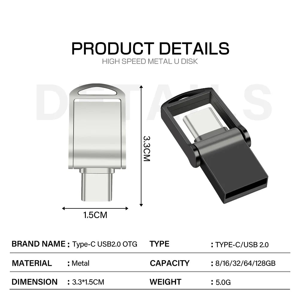 JASTER Typ-C USB-Stick 64 GB OTG High Speed
