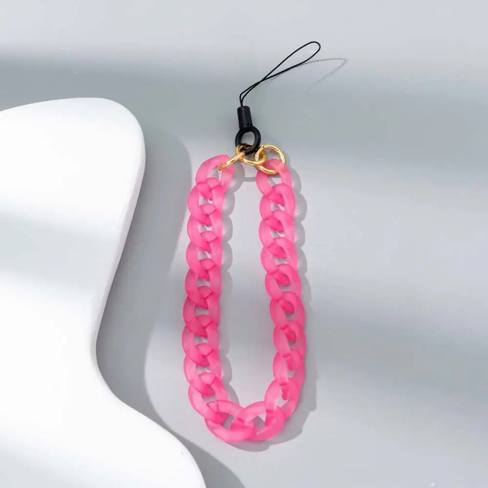 Handykette mit Perlen – Dekoratives Handyband